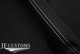 WHITE STITCH FULL DASH HANDLE LEATHER COVER FOR LAND ROVER DEFENDER 07-16