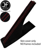 RED STITCH HANDBRAKE GAITER SUEDE COVER FITS HONDA CIVIC 1992-1995 CUSTOM NEW