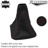 DARK RED STITCH LEATHER GEAR COVER  FITS BMW F40 2019-2022 CUSTOM NEW MADE IN UK