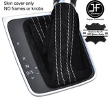 GREY STITCH SUEDE DSG AUTOMATIC GEAR GAITER FITS VW GOLF MK7 VII 2013-2017