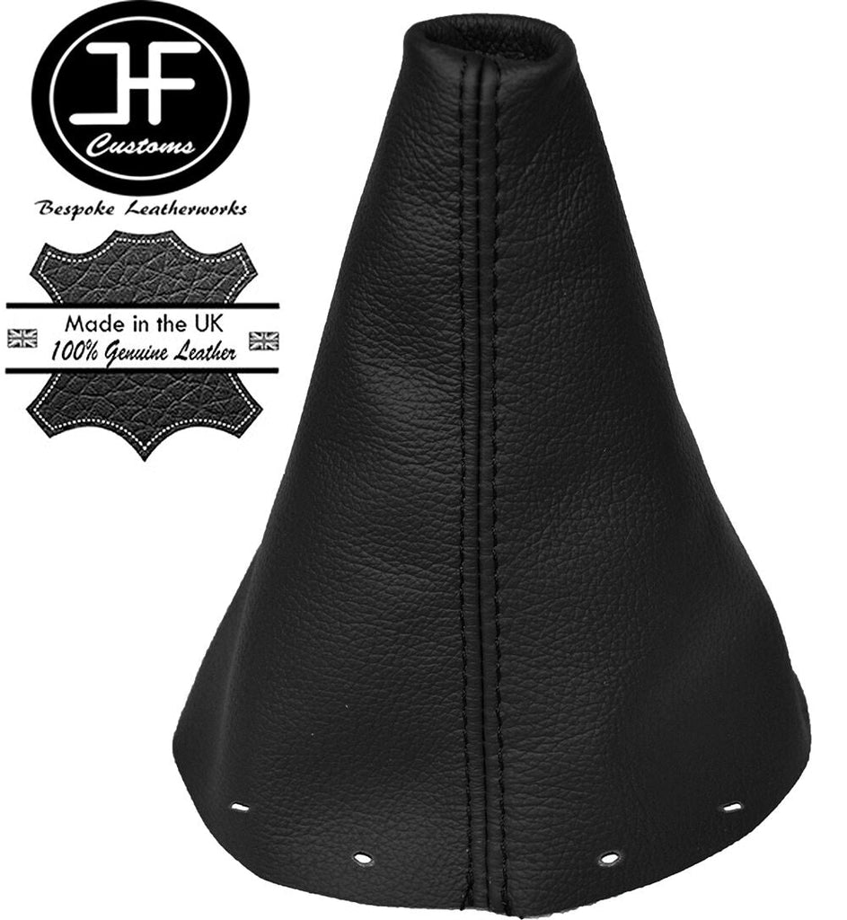 BLACK LEATHER FITS DAIHATSU COPEN 2002-2011 GEAR STICK GAITER COVER NEW