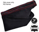 RED STITCHING REAL SUEDE HANDBRAKE GAITER FITS SUBARU IMPREZA WRX STI 08-14