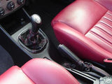 red stitching FITS ALFA ROMEO 156/GTV/147 166 SPIDER 145 146 LEATHER GAITERS