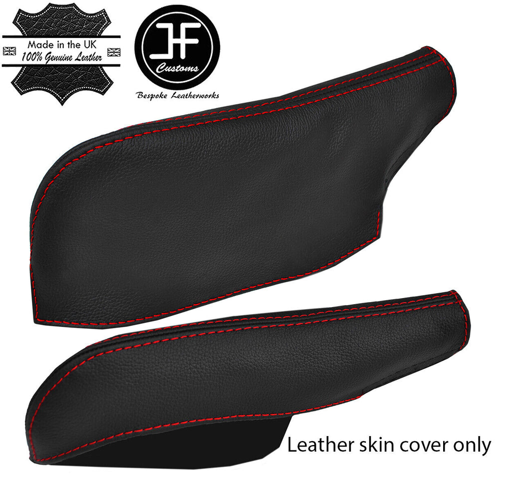 RED STITCHING TOP GRAIN LEATHER HANDBRAKE GAITER FITS ASTON MARTIN DB7 94-03