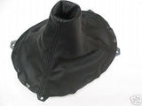 FITS MAZDA RX7 BLACK LEATHER GEAR GAITER 92-98 BOOT SHIFT CUSTOM NEW