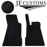PURPLE DIAMOND VINYL 2X TAILORED FLOOR CARPETS FOR SMART ROADSTER 03-07 JF1