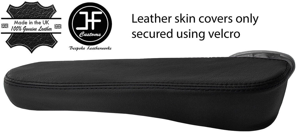 BLACK & BLACK 1X DRIVER SEAT ARMREST LEATHER COVER FITS NISSAN NV400 2010-2018