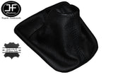 BLACK STITCH LEATHER SKIN MANUAL GEAR GAITER FITS VW PASSAT B5 5 6 SPEED 97-05