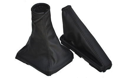 FITS CHEVROLET KALOS gear handbrake gaiter black stitch CUSTOM NEW MADE IN UK