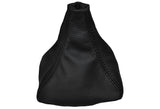 BLACK STITCH LEATHER GEAR FITS MITSUBISHI LANCER EVO IV V VI EVOLUTION 96-02