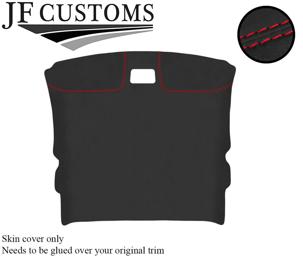 RED STITCH ROOF HEADLINING LINER DARK GREY LUXE COVER FOR TOYOTA CELICA 99-05
