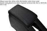 BLACK STITCH FITS NISSAN PULSAR GTIR GTI R RNN14 LEATHER ARMREST SKIN COVER