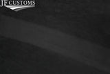 BLACK STICH 2X DOOR ARMREST SUEDE SKIN COVERS FITS TOYOTA GT86 SUBARU BRZ 12-15