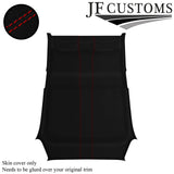 RED STITCH SUEDE ROOF HEADLINER COVER FOR RENAULT CLIO MK3 05-09 5DR CUSTOM NEW