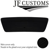 BLACK STITCH ITALIAN SUEDE CENTRE LOWER DASH TRIM COVER FOR BMW F20 F21 11-17