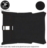 BROWN STITCH LUXE SUEDE HEADLINER ROOF COVER FITS SEAT LEON MK2 1P 05-12 5 DOOR