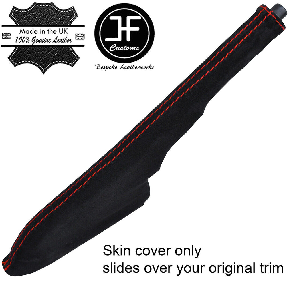 RED STITCH SUEDE HANDBRAKE GAITER FITS FORD ESCORT MK5 RS COSWORTH 90-96