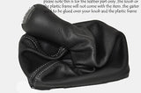 grey stitch FITS MERCEDES FL E CLASS W210 GEAR GAITER 99-03 MANUAL&AUTOMATIC