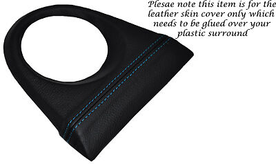 BLUE STITCH FITS HONDA CIVIC TYPE R & TYPE S 06-12  GEAR SURROUND LEATHER COVER