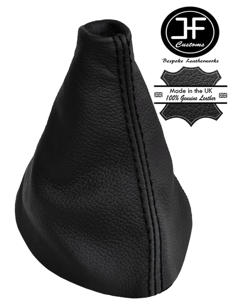 BLACK STITCHING REAL LEATHER MANUAL GEAR GAITER FITS MG TF MGTF MK2 2000-2006