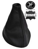 BLACK STITCHING REAL LEATHER MANUAL GEAR GAITER FITS MG TF MGTF MK2 2000-2006