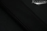 BLACK STITCH SUEDE TOP CENTRE CONSOLE TRIM SKIN COVER FITS LOTUS EVORA 09-18