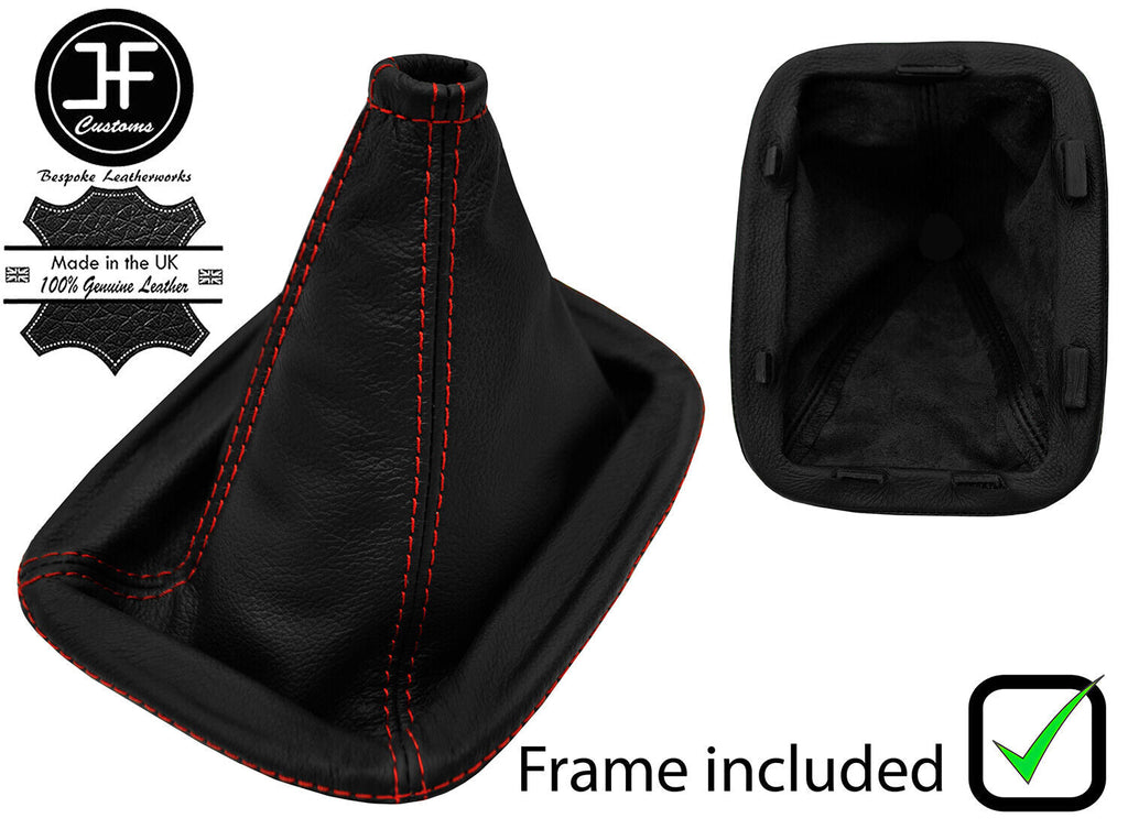 RED STITCH LEATHER MANUAL GEAR+PLASTIC FRAME FOR SCANIA P SERIES 2004-2019