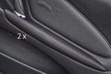 FITS TOYOTA CELICA 99-06 2X DOOR ARMREST COVERS purple st CUSTOM NEW MADE IN UK
