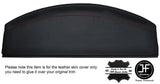 RED STITCHING REAR PARCEL SHELF LEATHER COVER FITS VW BEETLE 1998-2011