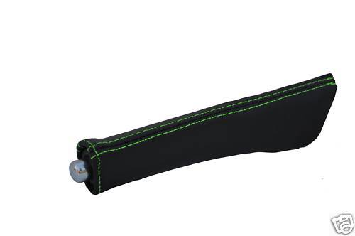 FITS PEUGEOT 205 HANDBRAKE COVER GAITER LEATHER GREEN ST CUSTOM NEW MADE IN UK
