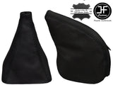 BLACK STITCHING LEATHER GEAR HANDBRAKE GAITER FOR TOYOTA SUPRA MK3 1986-1993