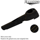 YELLOW STI.CENTRE CONSOLE TUNNEL LUXE-SUEDE COVER FOR LOTUS ELISE EXIGE S2 05-12