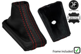 RED STITCH DSG AUTOMATIC LEATHER GEAR+PLASTIC FRAME FITS VW ARTEON 17-19