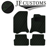 GREEN DIAMOND VINYL 4X TAILORED FLOOR CARPETS FOR RENAULT LAGUNA MK2 01-07 JF1