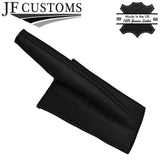 BLACK STITCH LEATHER GEAR HANDBRAKE SET FOR MINI CLASSIC ROVER AUSTIN MORRIS