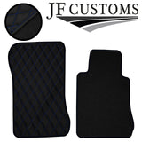 BLUE DIAMOND VINYL 4X TAILORED FLOOR CARPETS FOR MERCEDES E CLASS W210 96-02 JF1