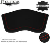 RED STITCH LEATHER TARGA HEADLINER SUN SHADE LEATHER COVER FOR CORVETTE C6