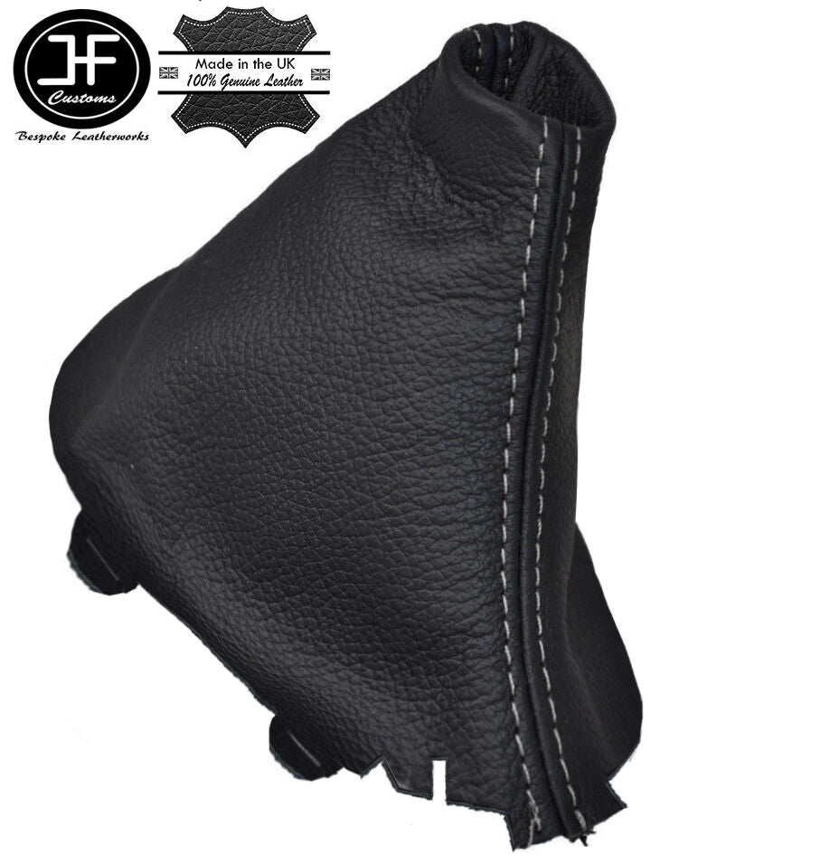 GRIS STITCH FITS AUDI A4 B8 2008-2015 LEATHER GEAR STICK GAITER SHIFT BOOT
