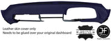 DARK BLUE TOP GRAIN LEATHER DASH DASHBOARD COVER FITS PORSCHE 928 78-95 STYLE 2