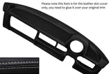 GREY STITCH DASH DASHBOARD LEATHER COVER FITS VOLKSWAGEN BEETLE CLASSIC 1303