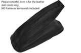 BLACK STITCHING LEATHER HANDBRAKE GAITER OVER RUBBER FITS MG MAESTRO CUSTOM NEW