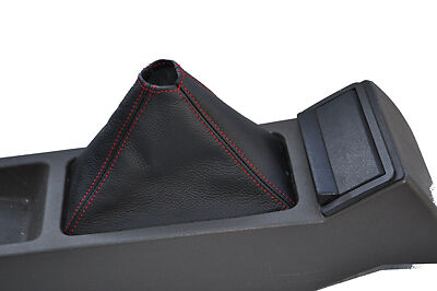 FITS MG MAESTRO red stitch LEATHER  GEAR GAITER CUSTOM NEW MADE IN UK