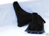 FITS ASTRA MK4 COUPE OPEL GEAR+HANDBRAKE GAITERS  PU SUEDE CUSTOM NEW MADE IN UK