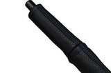 blue stitch FITS VW BEETLE/GHIA/KARMANN HANDBRAKE HANDLE LEATHER COVER