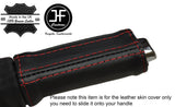 RED STICH HANDBRAKE HANDLE LEATHER COVER FITS VAUXHALL OPEL CORSA E 2014-2017