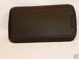FITS MAZDA RX8 ARMREST BLACK LID COVER LEATHER ONLY NEW CUSTOM NEW MADE IN UK