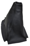FITS FORD SIERRA MK2 1987-1993 GEAR GAITER 100% LEATHER BLACK STITCH CUSTOM NEW