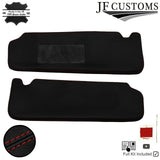 D RED STITCH LEATHER & SUEDE COVERS FOR E92 COUPE 06-13 TOP RECOVERY KIT