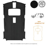 LUXE SUEDE HEADLINER SUNROOF COVER FITS  RANGE ROVER L322 10-12 CUSTOM NEW