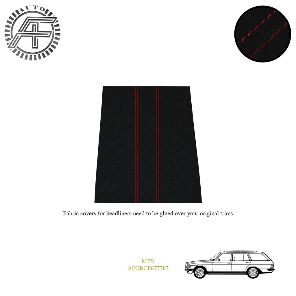 LUXE SUEDE HEADLINER COVER FITS MERCEDES S123 5 DOOR ESTATE 1977-1986